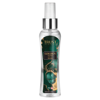 بادی میست مردانه تراست مدل Golden Sand با حجم 100 میل تراست پرو