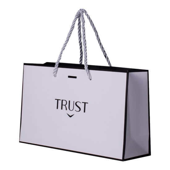 ساک‌دستی سفید Trust Smart سایز کوچک تراست اسمارت