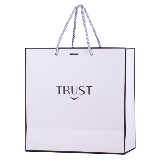 ساک‌دستی سفید Trust Smart سایز بزرگ تراست اسمارت