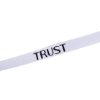 روبان سفید Trust Professional 5 متری با طرح مشکی تراست پرو - فروشگاه ایتاس
